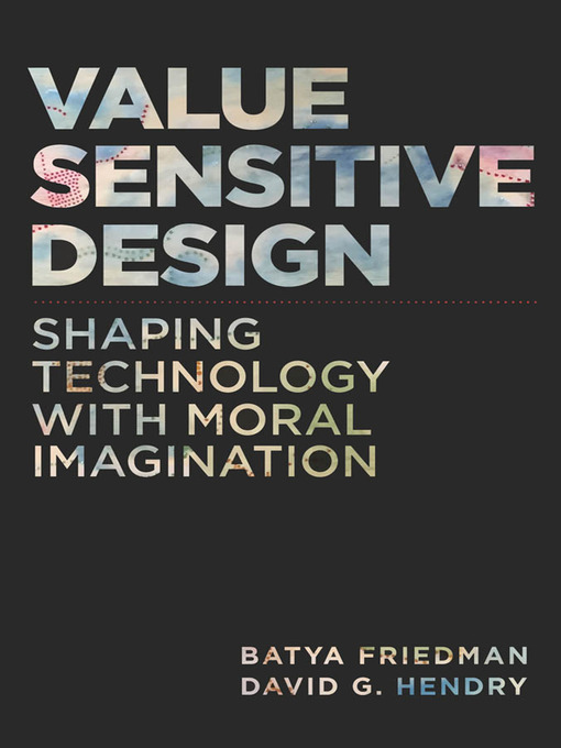 Cover image for Value Sensitive Design